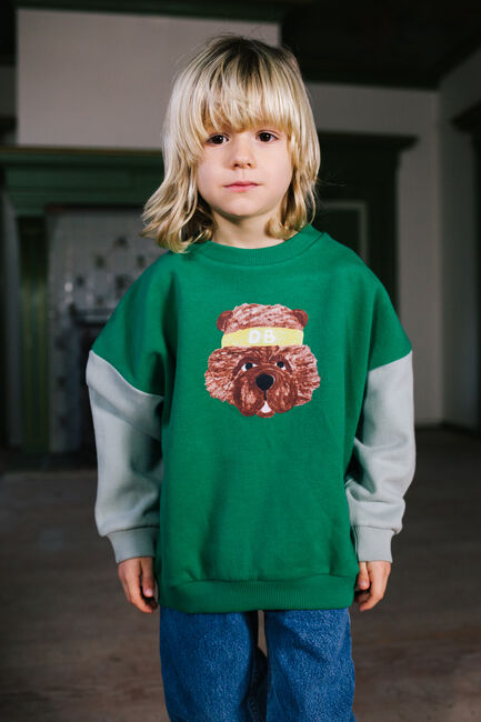 DAILY BRAT Chandail FUZZY WUZZY SWEATER en vert - large