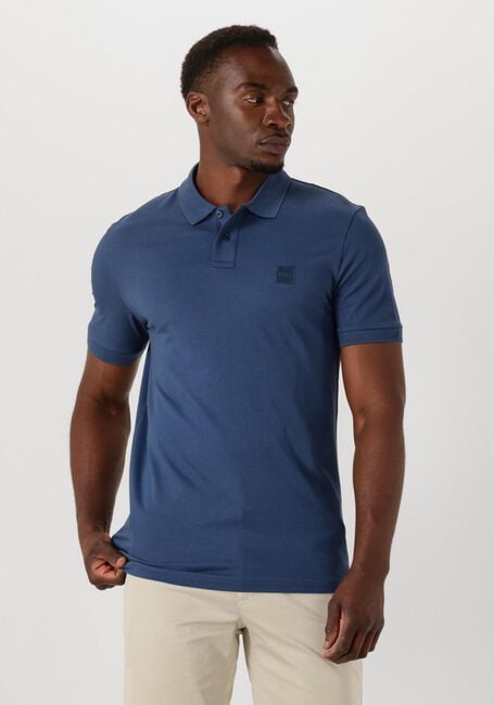 Blauwe BOSS ORANGE Polo PASSENGER - large