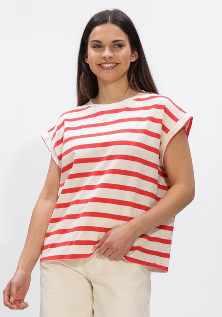 BY-BAR TOBI STRIPE TOP Hauts & T-shirts en rouge - large