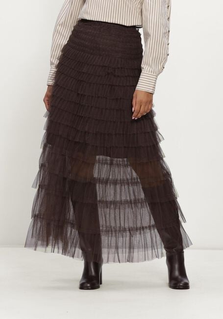 CO'COUTURE Jupe maxi 34238 JADECC SKIRT en marron - large