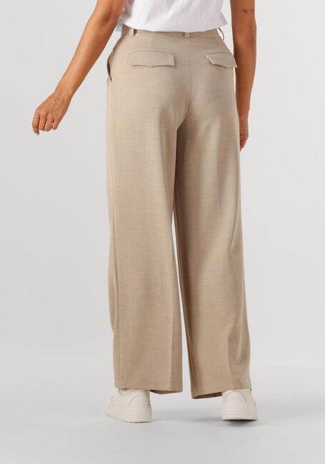 OBJECT Pantalon OBJIVY HW WIDE PANT en beige - large