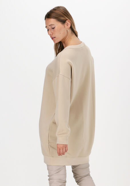 MSCH COPENHAGEN Mini robe IMA SWEAT DRESS en beige - large