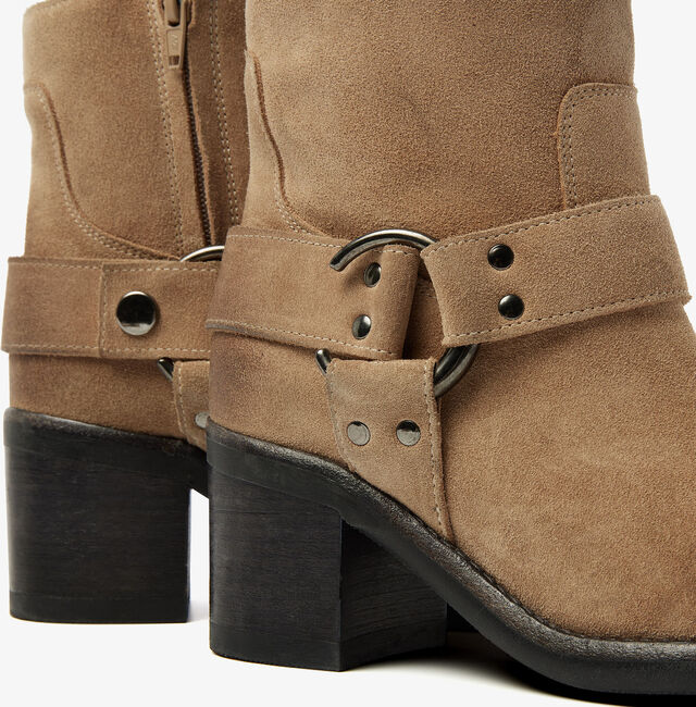 Beige VIA VAI Enkellaarsjes FLO BAKER - large