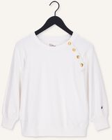 Witte LEON & HARPER Sweater SALLY JC55 PLAIN Witte LEON & HARPER Sweater SALLY JC55 PLAIN - medium