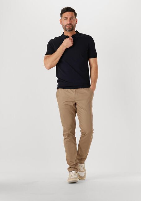 GENTI Polo POLO ZIP SS K2053-1260 en noir - large