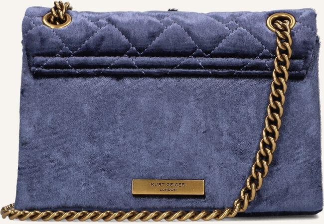 Blauwe KURT GEIGER LONDON Schoudertas MINI KENSINGTON CRYTALS Blauwe KURT GEIGER LONDON Schoudertas MINI KENSINGTON CRYTALS - large