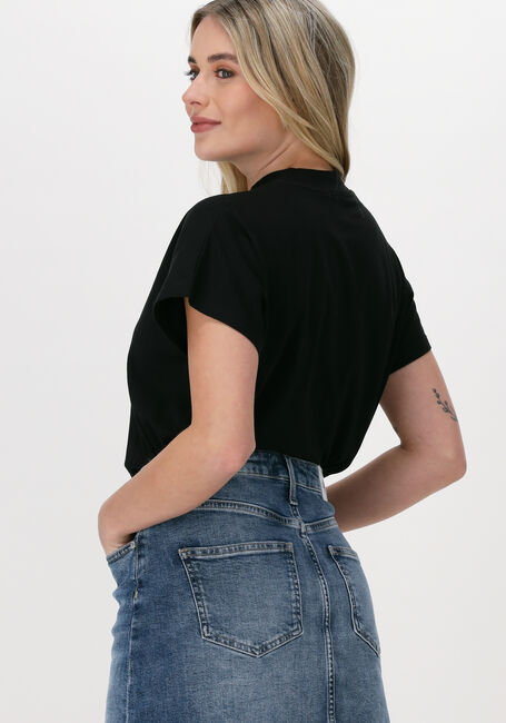 CALVIN KLEIN T-shirt STACKED LOGO LOOSE TEE en noir - large