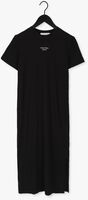 CALVIN KLEIN Robe midi STACKED LOGO T-SHIRT DRESS en noir