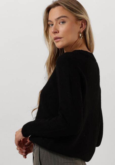 SELECTED FEMME Pull LULU LS KNIT O-NECK B en noir - large