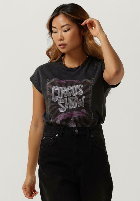 Zwarte MKT STUDIO T-shirt TIRCUS - large