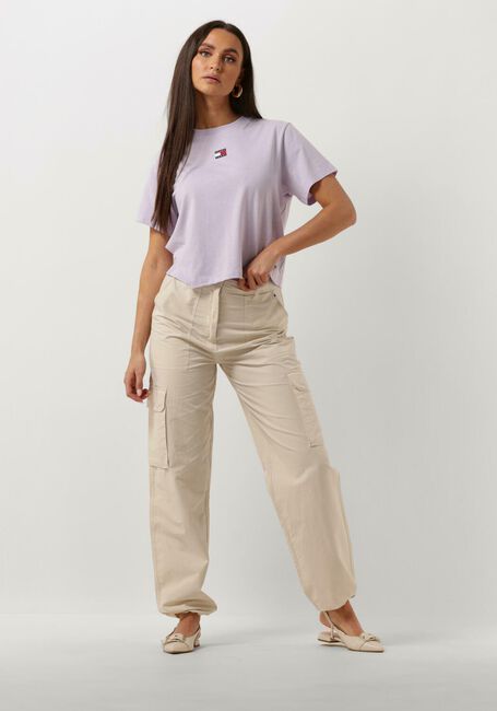 TOMMY JEANS T-shirt TJW BXY BADGE TEE Lilas - large