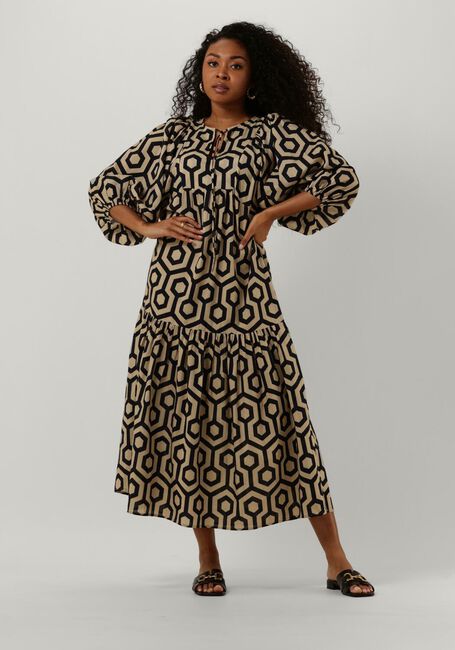 NOTRE-V Robe maxi NV-DENTE MIDI DRESS Sable - large