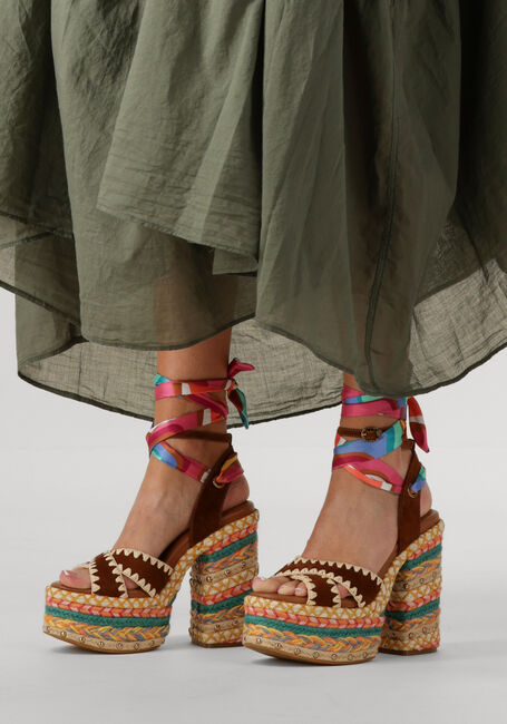 Multi KURT GEIGER LONDON Sandalen CHELSEA SCARF PLATFORM - large