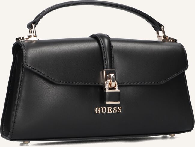 Zwarte GUESS Handtas QUEENSLAND TOP HANDLE FLAP Zwarte GUESS Handtas QUEENSLAND TOP HANDLE FLAP - large