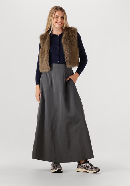 AIMEE THE LABEL Jupe maxi MAXIMUS Gris foncé - large