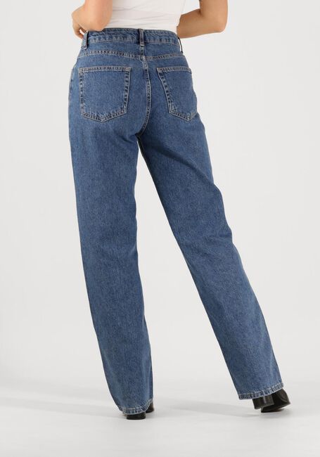 Blauwe NEO NOIR Wide jeans SIMONA D PANTS - large