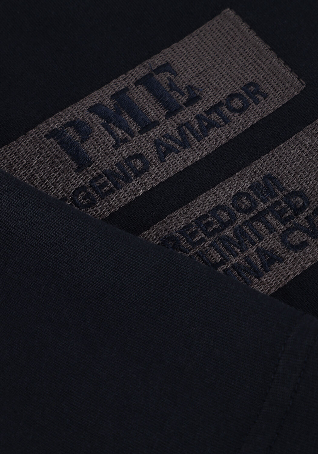 PME LEGEND T-shirt SHORT SLEEVE R-NECK SINGLE JERSEY en bleu - large