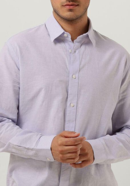 Lila SELECTED HOMME Klassiek overhemd SLHREGNEW-LINEN SHIRT LS CLASSIC W - large