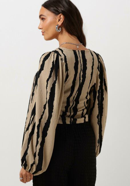 Beige MODSTRÖM  HARLANDMD PRINT TOP - large