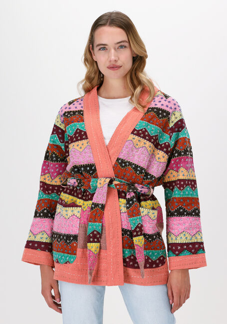 SISSEL EDELBO Kimono MARRAKESH MULTI PATCH WORK JAC en multicolore - large