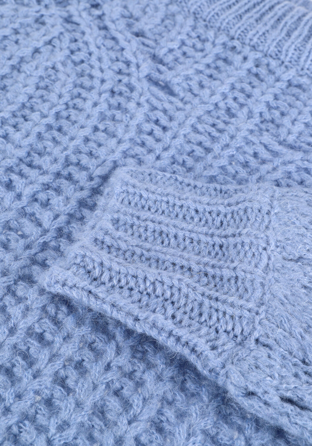 Y.A.S. Pull YASELVI LS KNIT PULLOVER Bleu clair - large