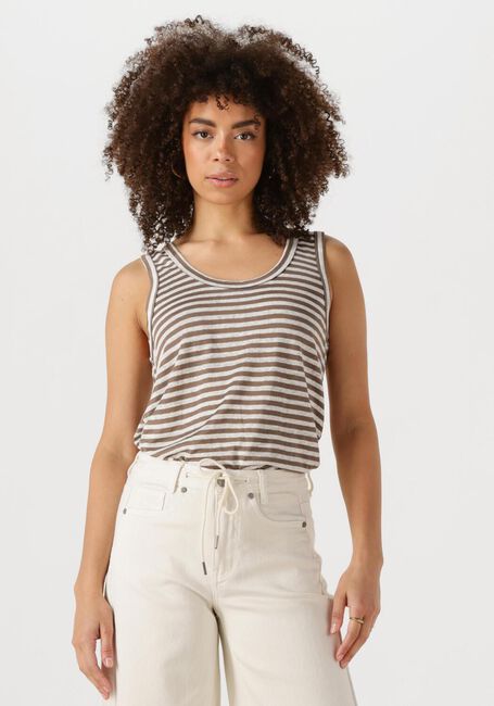 MY ESSENTIAL WARDROBE Haut LISAMW STRIPED TOP en marron - large