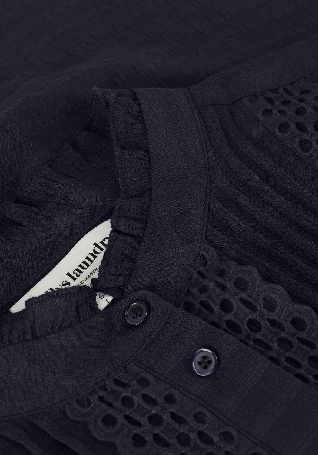 Donkerblauwe LOLLYS LAUNDRY  ARIELLL SHIRTLS - large