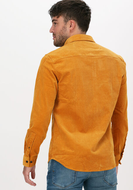 Gele ANERKJENDT Casual overhemd AKKONRAD CORD SHIRT - large