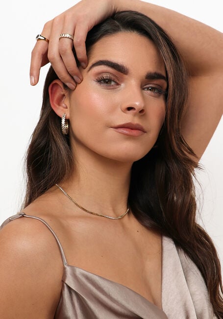 NOTRE-V Sieraad RING ROUND STRASS - large