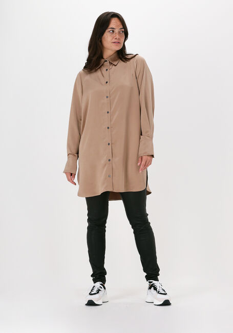 Camel MODSTRÖM  LELAND SHIRT - large