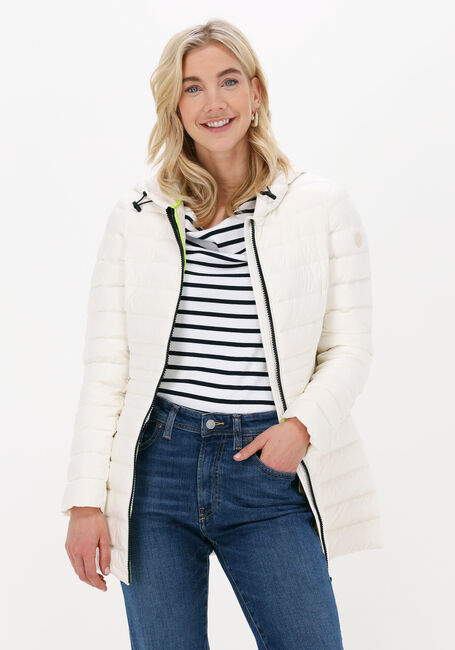 BEAUMONT Veste matelassé LONG HOODED JACKET Blanc - large