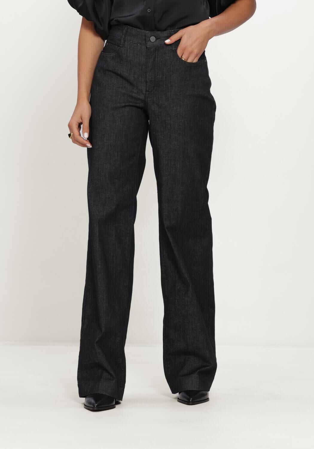MAC Wide jeans 0357L DREAM WIDE AUTHENTIC WIDE LEG Bleu fonc&eacute; - large