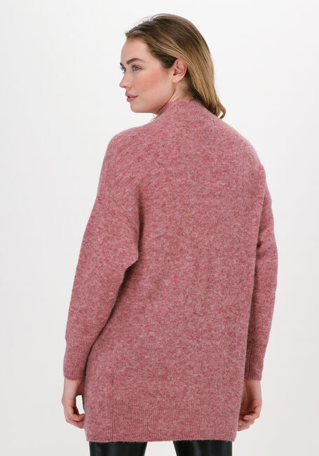 Roze OBJECT Trui NETE HIGH NECK TUNIC - large