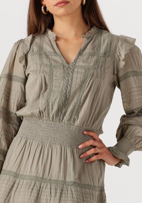 NEO NOIR Mini robe ARAN S VOILE DRESS Olive - large