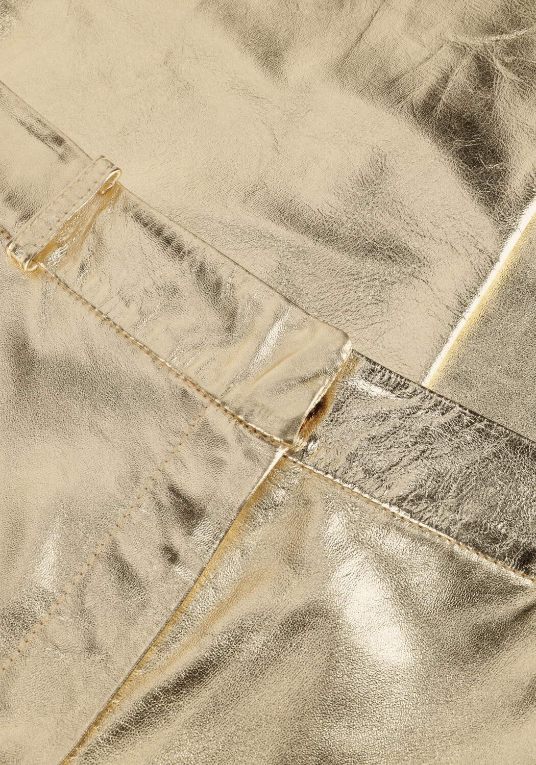 IBANA Pantalon PERFECTA METALLIC en or - large