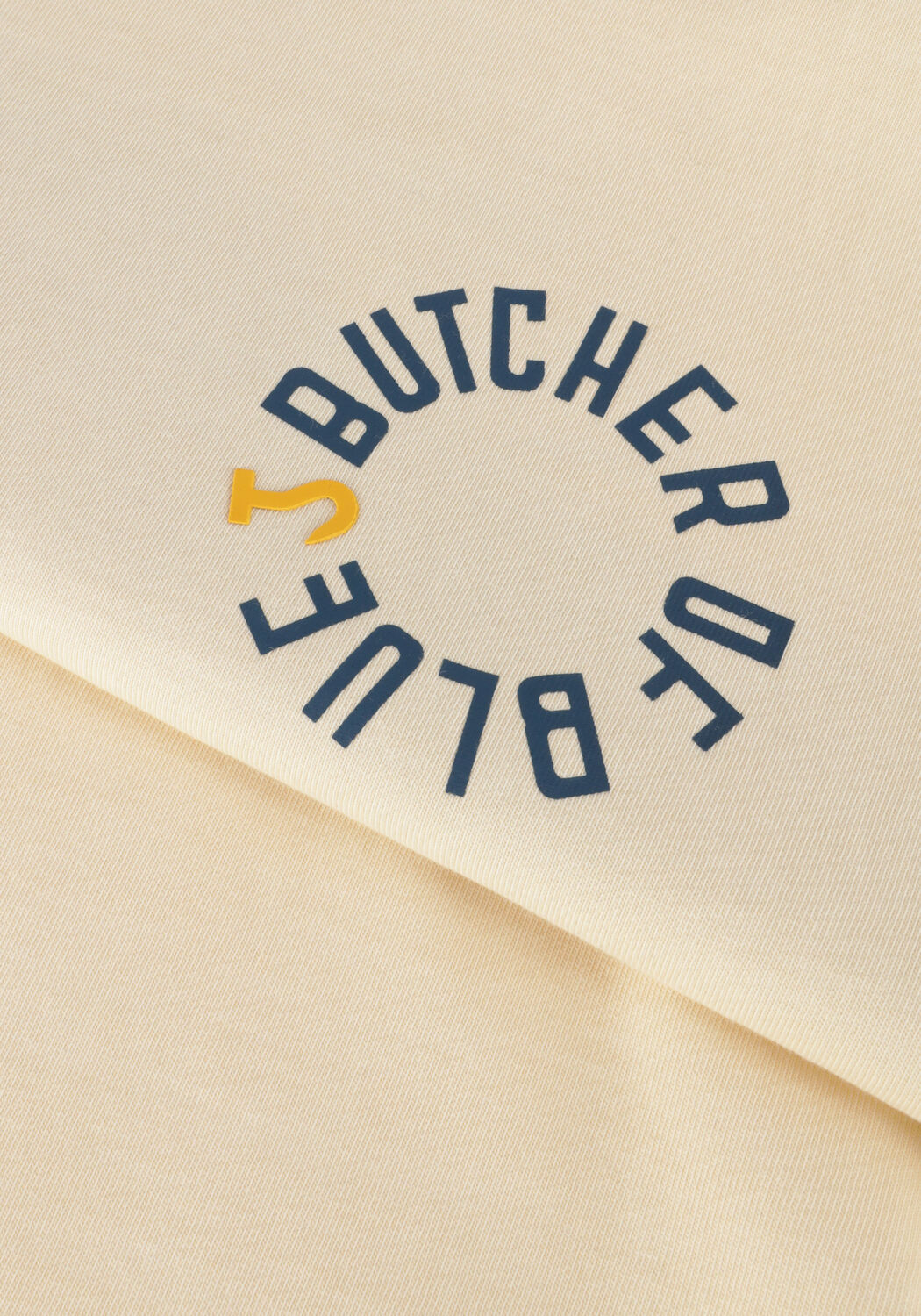 Beige BUTCHER OF BLUE T-shirt ARMY CIRCLE TEE - large