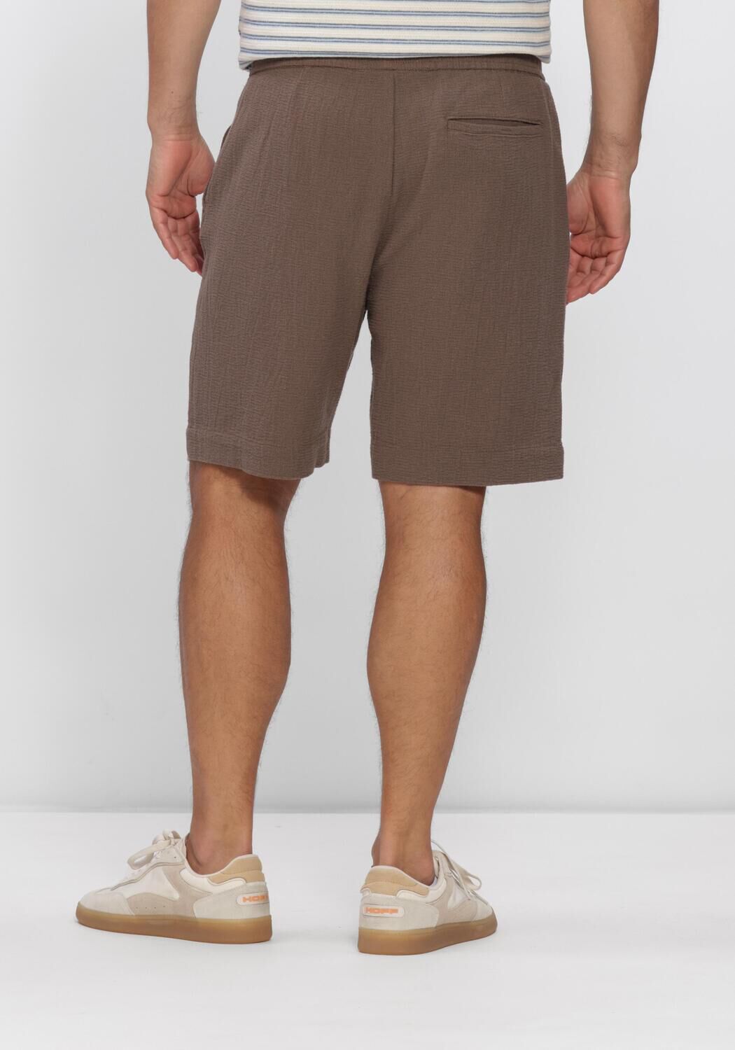 SELECTED MEN SLHREGCAL SHORTS Pantalons en marron - large