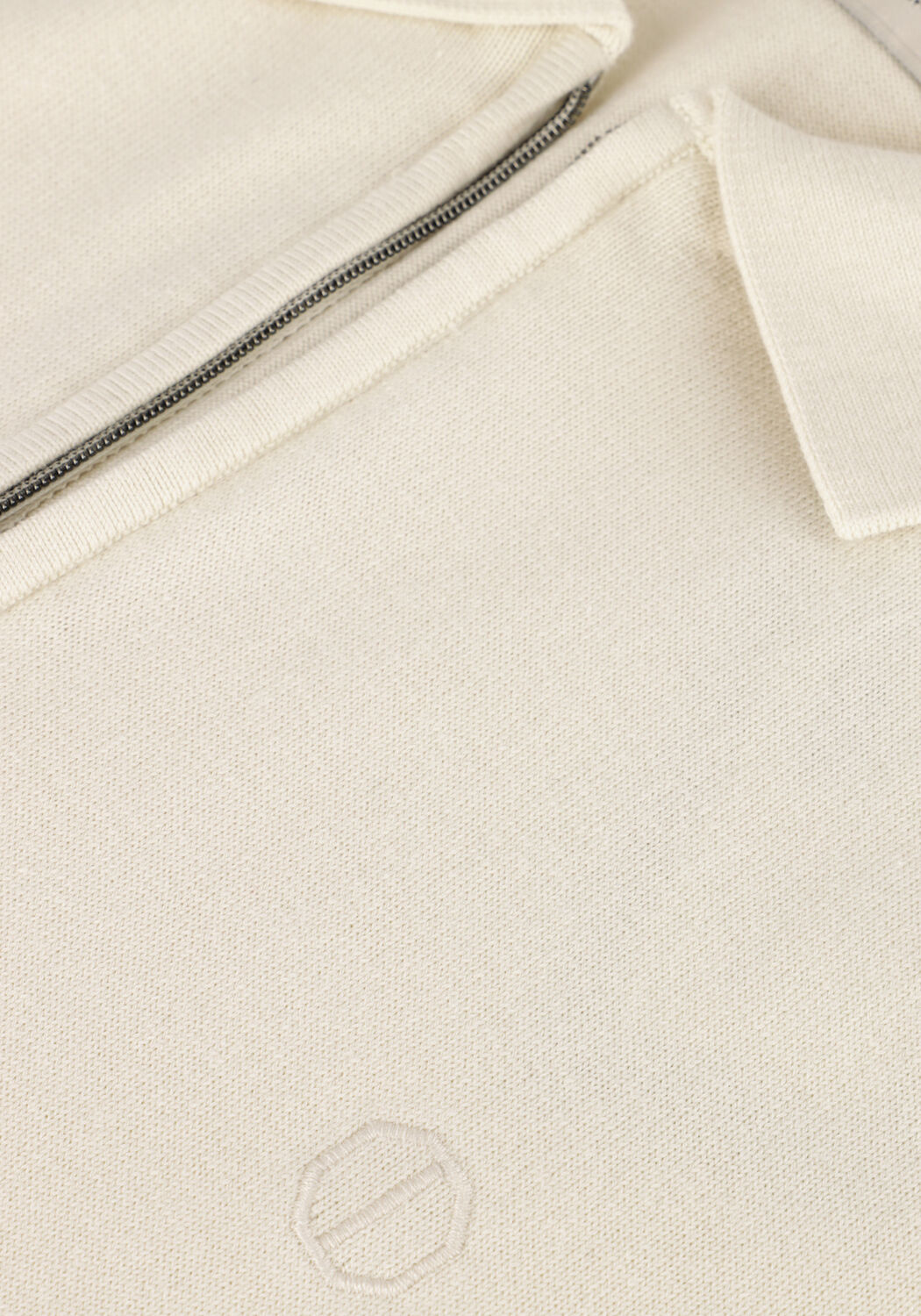 Creme DSTREZZED Polo DORIAN ZIP POLO - large