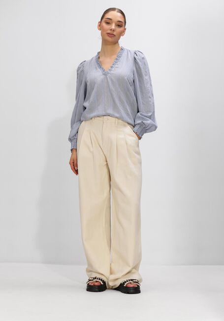 CO'COUTURE KESI V-BLOUSE Blouses en bleu - large