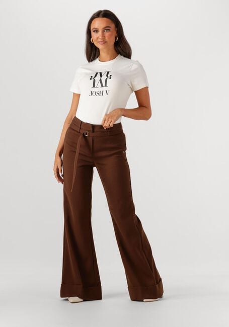 Gebroken wit JOSH V T-shirt JV DORIE MONOGRAM - large