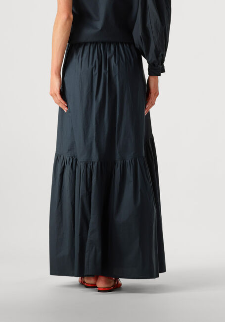 Blauwe BY-BAR Maxirok JOYA POPLIN SKIRT - large