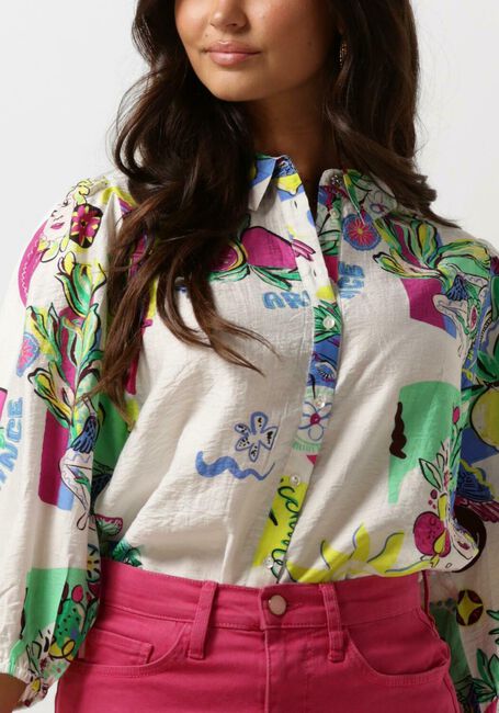 Witte POM AMSTERDAM  SICILIAN LOVE BLOUSE - large