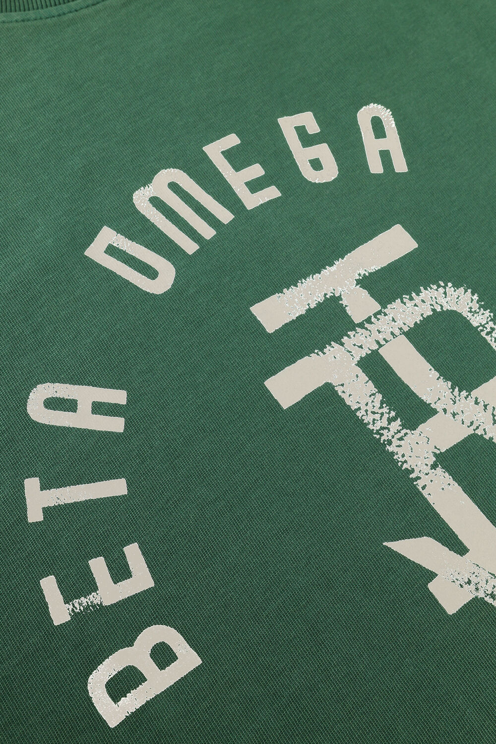 BUTCHER OF BLUE T-shirt ARMY LOOSE LOGO TEE en vert - large