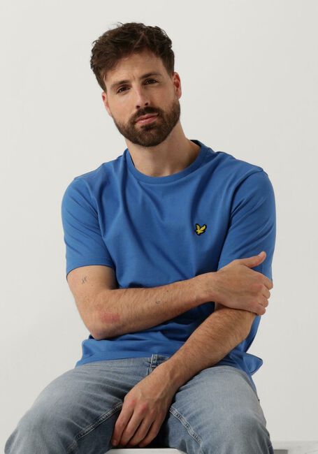 LYLE & SCOTT T-shirt PLAIN T-SHIRT en bleu - large