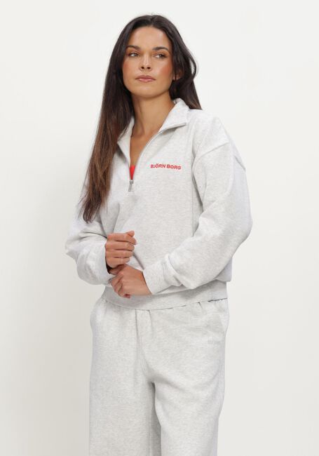 BJORN BORG Chandail BORG HALFZIP SWEATSHIRT en gris - large