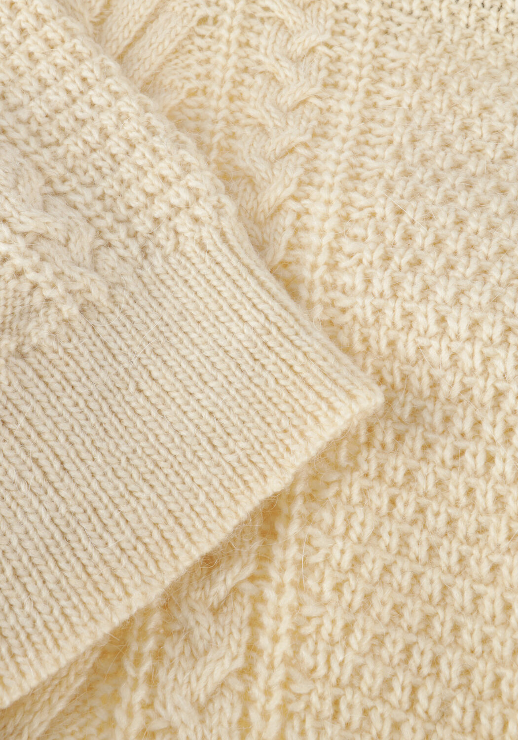 MODSTR&Ouml;M Pull GRANNONMD O-NECK en beige - large