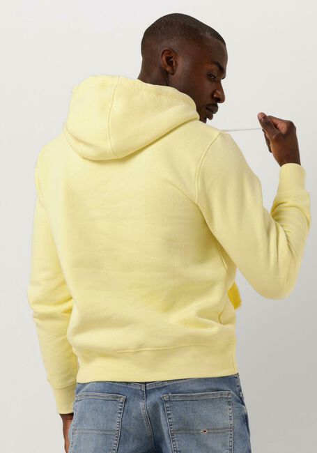 Gele TOMMY HILFIGER Sweater TOMMY LOGO HOODIE - large