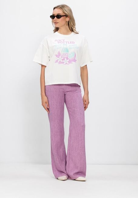 YDENCE T-shirt T-SHIRT JUICY BOTTLE en violet - large
