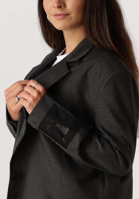 Grijze ALIX THE LABEL Blazer LADIES WOVEN CLASSY - large