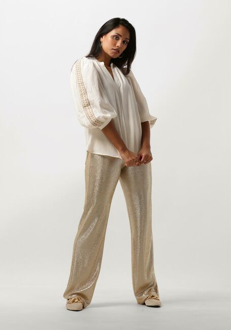 NUKUS LENA BLOUSE TAPE Blouses Blanc - large